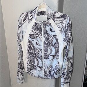 Athleta Run With It Printed Jacket Women’s Size XS